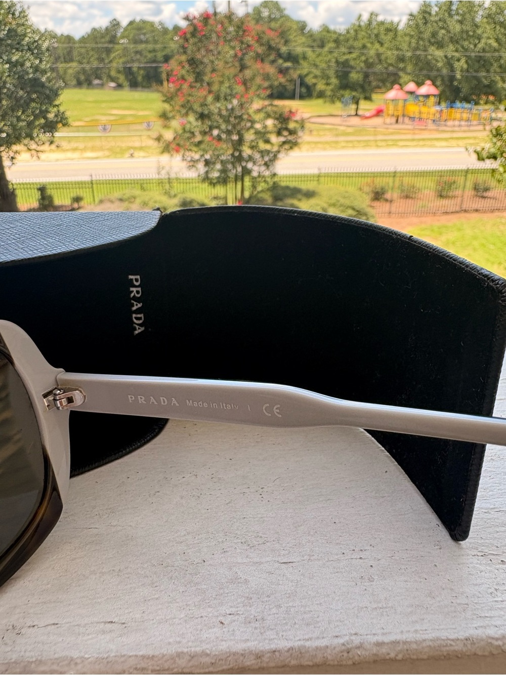 Prada Women's SPR16U Heritage Collections Sunglasses - Picture 6 of 7
